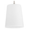Progress Lighting Progress Lighting Clarion Brushed Nickel Mini-Pendant Light with Conical Shade P500429-009
