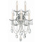 Crystorama Lighting Crystorama Lighting Maria Theresa Polished Chrome Sconce 4425-CH-CL-SAQ