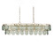 Currey and Company Lighting Currey and Company Settat Silver Leaf Island Light 9000-0990