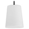 Progress Lighting Progress Lighting Clarion Matte Black Mini-Pendant Light with Conical Shade P500429-31M