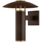 Troy Lighting Troy Lighting Birk Patina Brass & Bronze LED Outdoor Wall Light B7912-PBR/BRZ