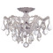 Crystorama Lighting Crystorama Lighting Maria Theresa Polished Chrome Semi-Flushmount Light 4430-CH-CL-SAQ