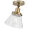 Progress Lighting Progress Lighting Hinton Vintage Brass Flushmount Light P350198-163