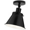 Progress Lighting Progress Lighting Hinton Matte Black Flushmount Light P350199-031