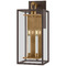 Troy Lighting Troy Lighting Arnold Patina Brass & Textured Bronze LED Outdoor Wall Light B6524-PBR/TBZ