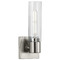 Progress Lighting Progress Lighting Clarion Brushed Nickel Sconce P300299-009