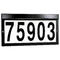 Progress Lighting Progress Lighting Address Light Black Illuminated P5968-31WB