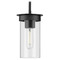 Progress Lighting Progress Lighting Kellwyn Matte Black Mini-Pendant Light with Cylindrical Shade P500314-031