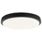 Matteo Lighting Matteo Lighting Zane Matte Black LED Flushmount Light M16115MB