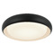 Matteo Lighting Matteo Lighting Milia Matte Black LED Flushmount Light M16215MB