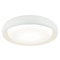 Matteo Lighting Matteo Lighting Milia Matte White LED Flushmount Light M16215MW