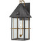 Troy Lighting Troy Lighting Toby Patina Brass & Graphite LED Outdoor Wall Light B6623-PBR/GRA