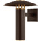 Troy Lighting Troy Lighting Birk Patina Brass & Bronze LED Outdoor Wall Light B7915-PBR/BRZ