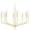 Mitzi by Hudson Valley Mitzi Hudson Aged Brass 8-Light Chandelier H516808-AGB