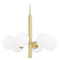 Mitzi by Hudson Valley Mitzi Hudson Aged Brass 6-Light Chandelier H105806-AGB