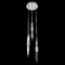 Allegri Lighting Allegri Crystal Lucca Polished Chrome LED Multi-Light Pendant 037951-010-FR001