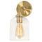 AFX Lighting Afx Lighting William Satin Brass Sconce WMMS0611MBSB