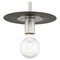 Progress Lighting Progress Lighting Trimble Brushed Nickel & Graphite Mini-Pendant Light P500392-009