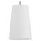 Progress Lighting Progress Lighting Clarion Brushed Nickel Pendant Light with Conical Shade P500430-009