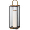 Troy Lighting Troy Lighting Gareth Patina Brass & Textured Black LED Outdoor Table Lamp RTL6729-PBR/TBK