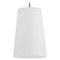 Progress Lighting Progress Lighting Clarion Polished Nickel Pendant Light with Conical Shade P500430-104