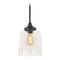 AFX Lighting Afx Lighting William Black Mini-Pendant Light with Bowl / Dome Shade WMMP08MBBK