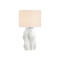Currey and Company Lighting Watershed Table Lamp in White by Currey & Company Lighting 6000-1067