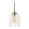 AFX Lighting Afx Lighting William Satin Nickel Mini-Pendant Light with Bowl / Dome Shade WMMP08MBSN