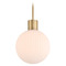 Minka Lavery Minka Lavery Fenton Legacy Brass Mini-Pendant Light with Globe Shade 2996-732