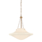 Troy Lighting Troy Lighting Era Patina Brass LED Pendant Light with Oblong Shade F5718-PBR