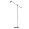Adesso Home Lighting Adesso Home Collette Brushed Steel LED Swing Arm Lamp with Cylindrical Shade 4218-22