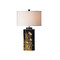 Currey and Company Lighting Glasshouse Tole Table Lamp in Black & Gold by Currey & Company 6000-1075