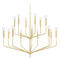 Mitzi by Hudson Valley Mitzi Hudson Aged Brass 15-Light Chandelier H516815-AGB