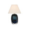 Currey and Company Lighting Danza Cordless Rechargeable Table Lamp in Blue by Currey & Company 6700-0019