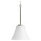 Progress Lighting Progress Lighting Bravo 1-Light Brushed Nickel Mini Pendant P5300-09