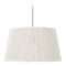 Capital Lighting Capital Lighting Tara Matte Brass Pendant Light with Empire Shade 357913MA