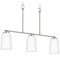Progress Lighting Progress Lighting Adley Brushed Nickel Island Light P400348-009