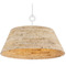 Troy Lighting Troy Lighting Sequoia Gesso White LED Pendant Light with Empire Shade F2836-GSW