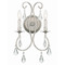 Crystorama Lighting Crystorama Lighting Ashton Olde Silver Sconce 5012-OS-CL-S