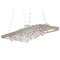 Corbett Lighting Corbett Lighting Jasmine Silver Leaf LED Linear Pendant Light with Glass Flowers 269-51-SL
