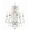 Crystorama Lighting Crystorama Lighting Ashton Olde Silver Crystal Chandelier 5016-OS-CL-S