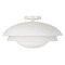 Capital Lighting Capital Lighting Jensen Matte White Semi-Flushmount Light 259211WE