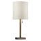 Adesso Home Lighting Adesso Home Liam Anitque Brass Table Lamp with Cylindrical Shade 1546-21