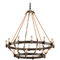 Troy Lighting Troy Lighting Pike Place Heritage Bronze LED Chandelier F3128-HBZ