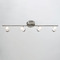 AFX Lighting Afx Lighting Gramercy Satin Nickel & White LED Rail Kit GRAF4450L30WH