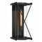 Minka Lavery Minka Lavery Rolando Hidalgo Rockhill Dark Matte Black Outdoor Wall Light 77602-899