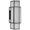 Progress Lighting 2-Light Outdoor Wall Lantern from the Unison Collection in Matte Black Finish P560357-31M