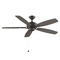 Fanimation Fans Fanimation Fans Aire Deluxe Matte Greige Ceiling Fan Without Light FP6284GR