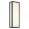 Minka Lavery Minka Lavery Grand Marlborough Sand Coal Black LED Outdoor Wall Light 77801-66-L