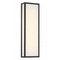 Minka Lavery Minka Lavery Grand Marlborough Sand Coal Black LED Outdoor Wall Light 77802-66-L